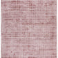 Chelsea Blush Pink Modern Viscose Rug