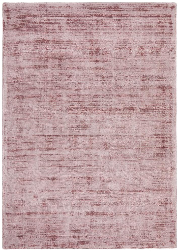 Chelsea Blush Pink Modern Viscose Rug