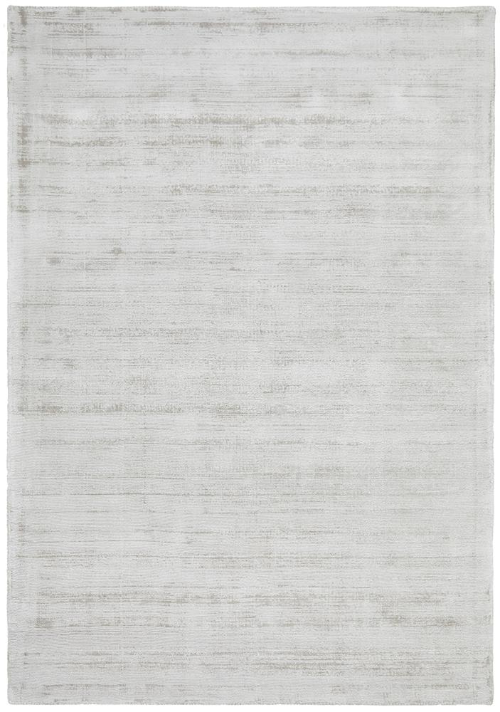 Chelsea Light Grey Modern Viscose Rug