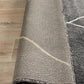 Elle Modern Diamond Print Charcoal Power Loomed Rug