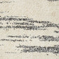 Abby Abstract Ivory & Dark Grey Power Loomed Rug