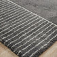 Archer Geometric Charcoal Power Loomed Rug