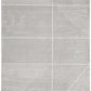 Archer Geometric Grey Power Loomed Rug
