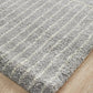 Archer Geometric Grey Power Loomed Rug