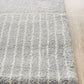 Archer Geometric Grey Power Loomed Rug