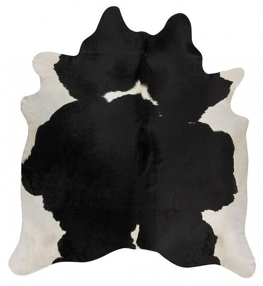 Genuine Black & White Brazilian Cowhide