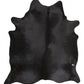 Genuine Black Brazilian Cowhide