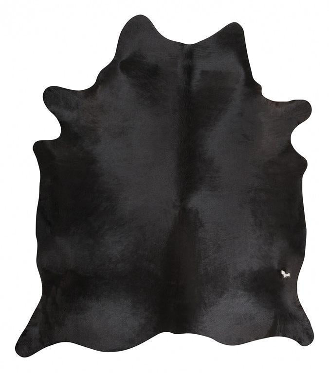 Genuine Black Brazilian Cowhide