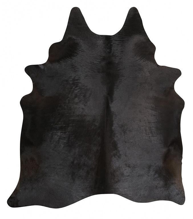 Genuine Black Brazilian Cowhide