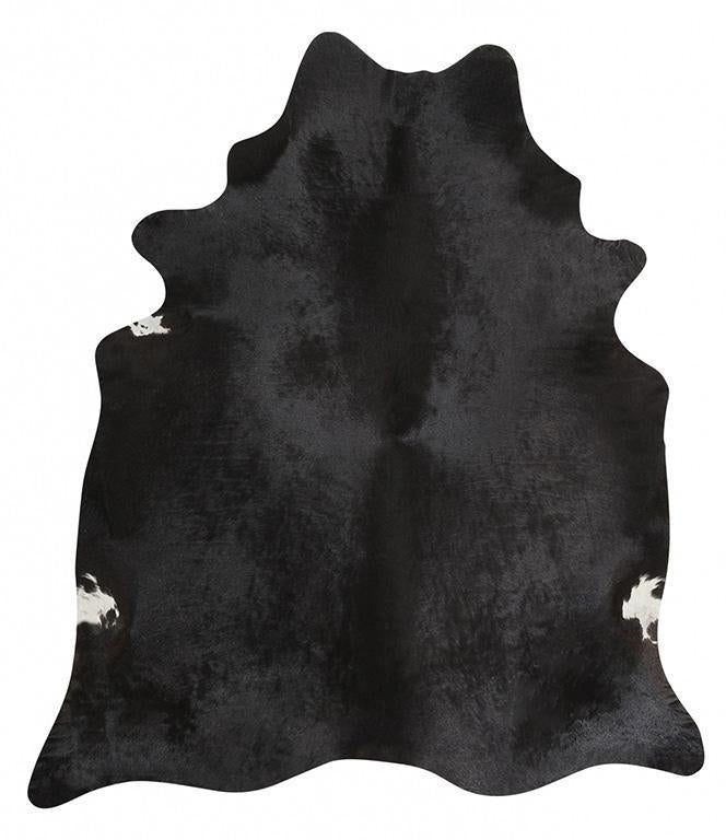Genuine Black Brazilian Cowhide