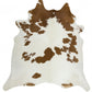 Genuine Brown & White Brazilian Cowhide