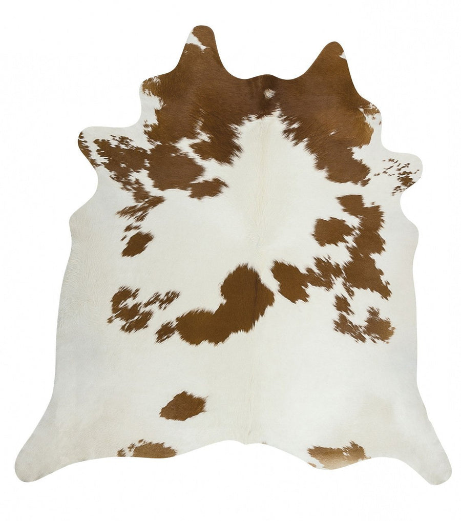 Genuine Brown & White Brazilian Cowhide