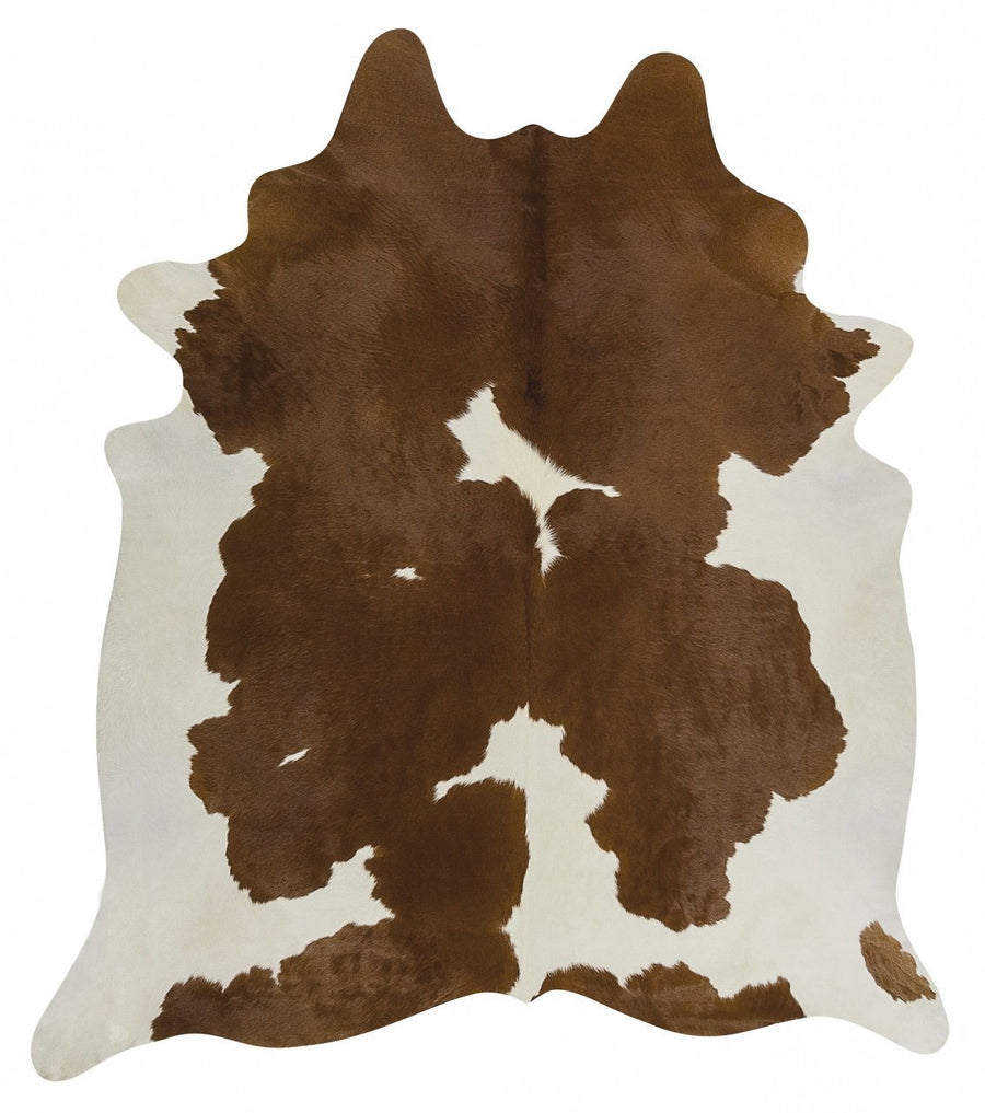 Genuine Brown & White Brazilian Cowhide