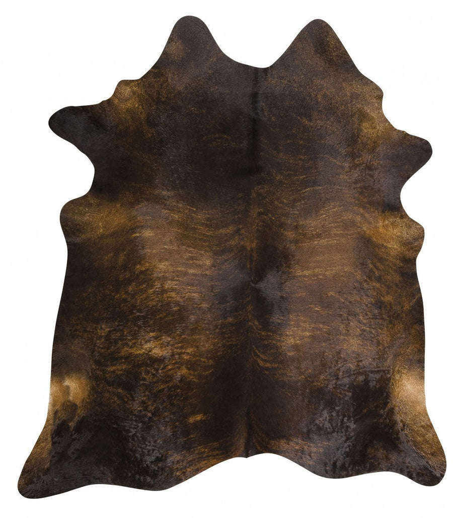 Genuine Dark Brindle Brazilian Cowhide