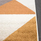 Tilly Geometric Multi-Colour Triangle Pattern Rug