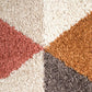 Tilly Geometric Multi-Colour Triangle Pattern Rug