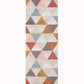 Tilly Geometric Multi-Colour Triangle Pattern Rug