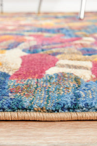 Thumbnail for River Contemporary Tropical Multi-Colour Rug