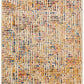 River Contemporary Multi-Colour Geometric Pattern Rug