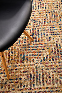 Thumbnail for River Contemporary Multi-Colour Geometric Pattern Rug