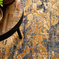 River Contemporary Rust Orange Multi-Colour Rug