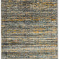 River Contemporary Slate Multi-Colour Rug