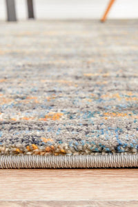 Thumbnail for River Contemporary Slate Multi-Colour Rug