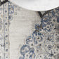 Emily Traditional Blue & White Floral Pattern Rug