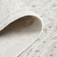 Emily Traditional White, Golden Yellow & Teal Floral Pattern Rug