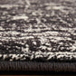 Chantel Transitional Charcoal Monochrome Round Rug