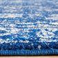 Avery Transitional Navy & White Rug
