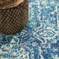 Masie Transitional Blue Haven Round Rug