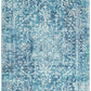 Masie Transitional Blue & White Rug