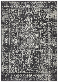 Thumbnail for Sia Transitional Charcoal Monochrome Rug