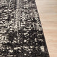 Sia Transitional Charcoal Monochrome Rug
