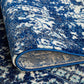 Esther Transitional Blue & White Rug