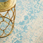 Carli Transitional Blue & White Distressed Rug