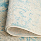 Carli Transitional Blue & White Distressed Rug