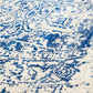 Jezebel Transitional Navy & White Round Rug