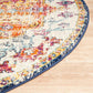 Aziza Transitional Multi-Colour Round Rug