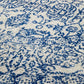 Rayna Transitional Blue & White Round Rug