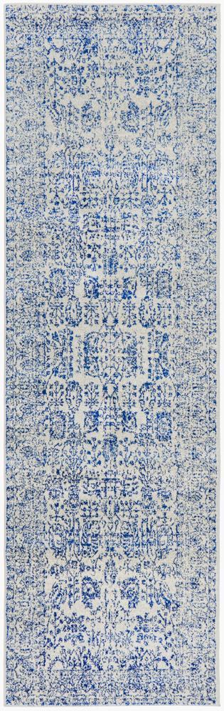 Rayna Transitional Blue & White Rug