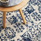 Rayna Transitional Blue & White Rug