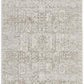 Estelle Transitional Grey & White Rug hall runner