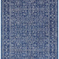 Mirabel Transitional Blue Power Loomed Rug