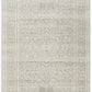 Abigail Transitional Grey & White Power Loomed Rug