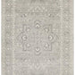 Abigail Transitional Grey & White Power Loomed Rug