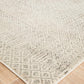 Harper Tribal Diamond Pattern Ivory & Grey Rug