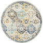 Vivian Blossom Transitional Multi-Colour Round Rug