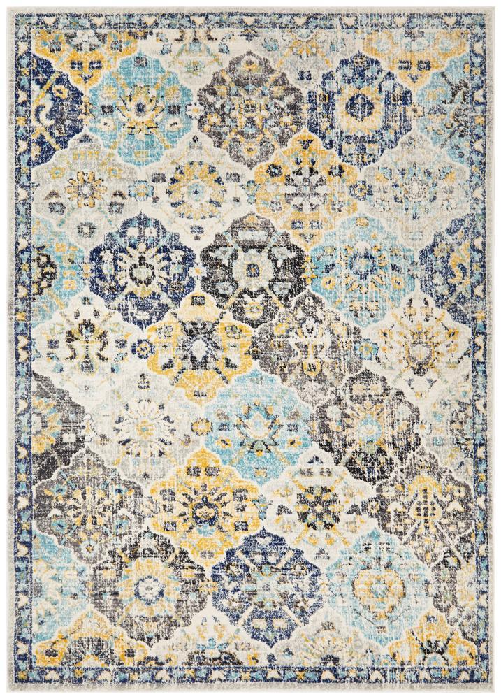 Vivian Blossom Transitional Multi-Colour Rug